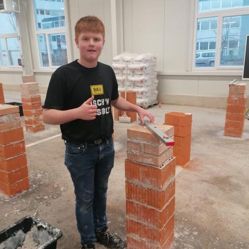 Daniel und sein "Mauerwerk"