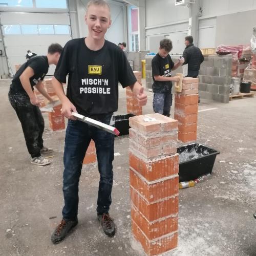 Patrick und sein "Mauerwerk"