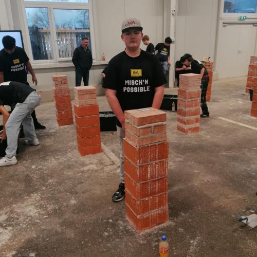 Daniel und sein "Mauerwerk"