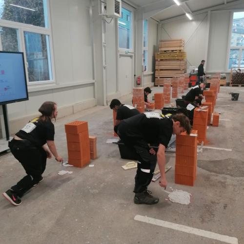 Beim "Hackeln"