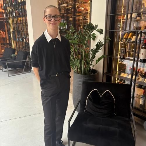 J. als HGA beim Hotel Schwarz