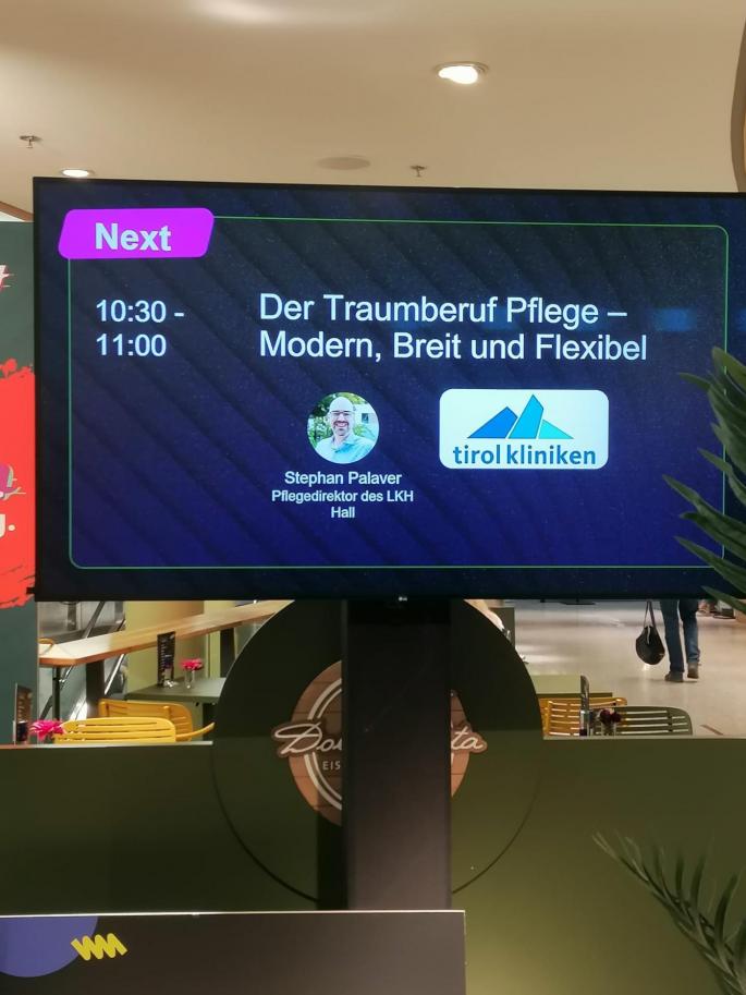 Pflege war u.a. großes Thema beim Jobfestival
