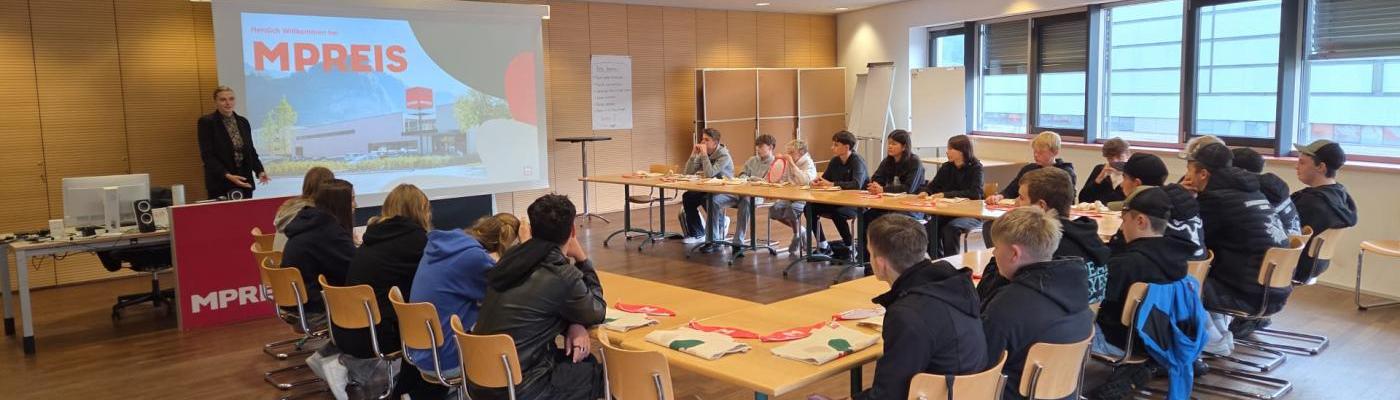 Vortrag in der M-Preis Zentrale