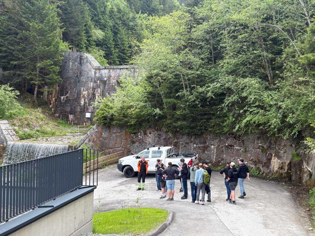 Besichtigung Trinkwasserhochbehälter und Kraftwerk Axams