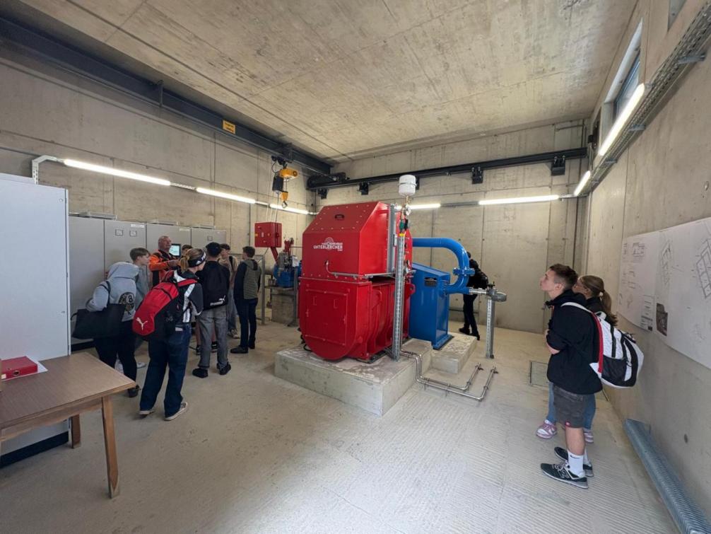 Besichtigung Trinkwasserhochbehälter und Kraftwerk Axams