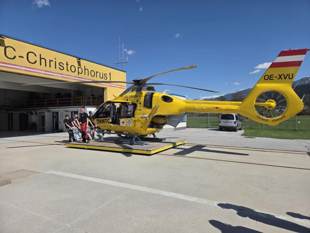 Den Heli in den Schatten ziehen