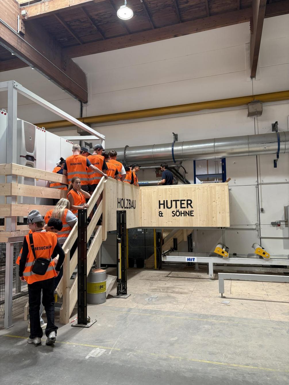 Betriebsbesichtigung Huter&Söhne