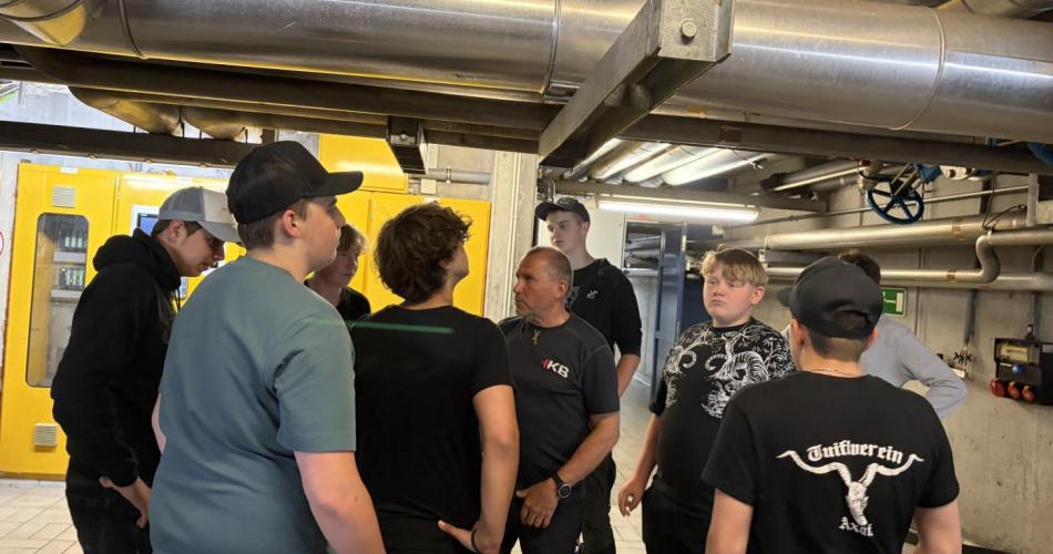 Besuch Innsbrucker Kläranlage